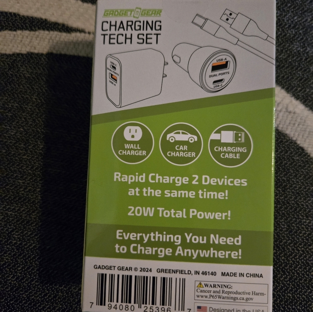 Gadget Gear Rapid Charge 2 Devices at the same time Hp🔥🔥🔥 - Picture 4 of 4